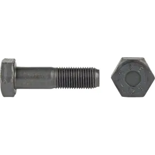 Semi-threaded bolt with a fine 1.25 thread grade 12.9, 12 x 1.25 x 45  026112A045 AGRALV
