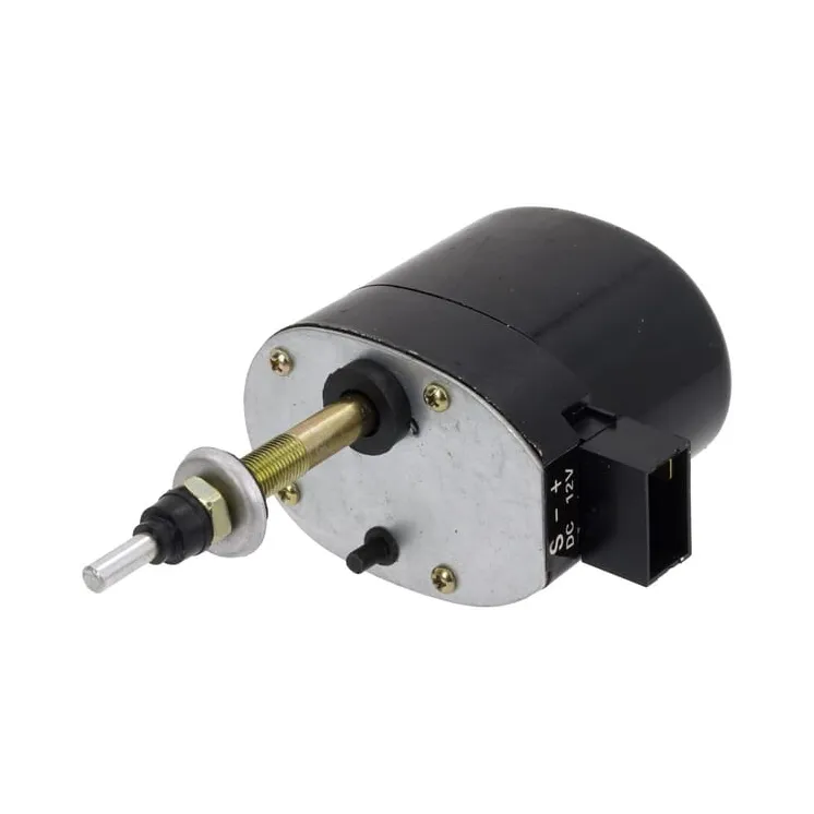 Wiper motor, long spindle with switch  1318800010N AGRALV