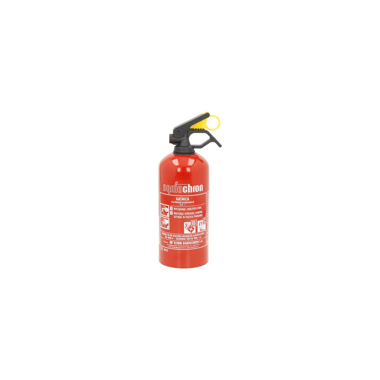 Powder extinguisher, 1 kg  1332100001 AGRALV