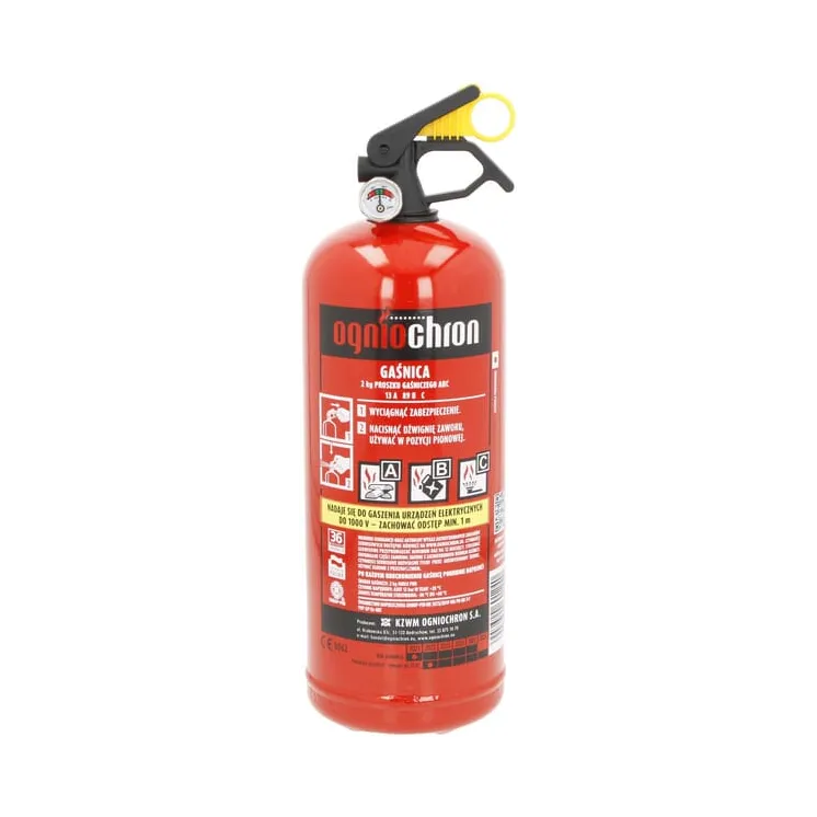 Fire extinguisher 2kg 55a 233b c powder  1332100012 AGRALV
