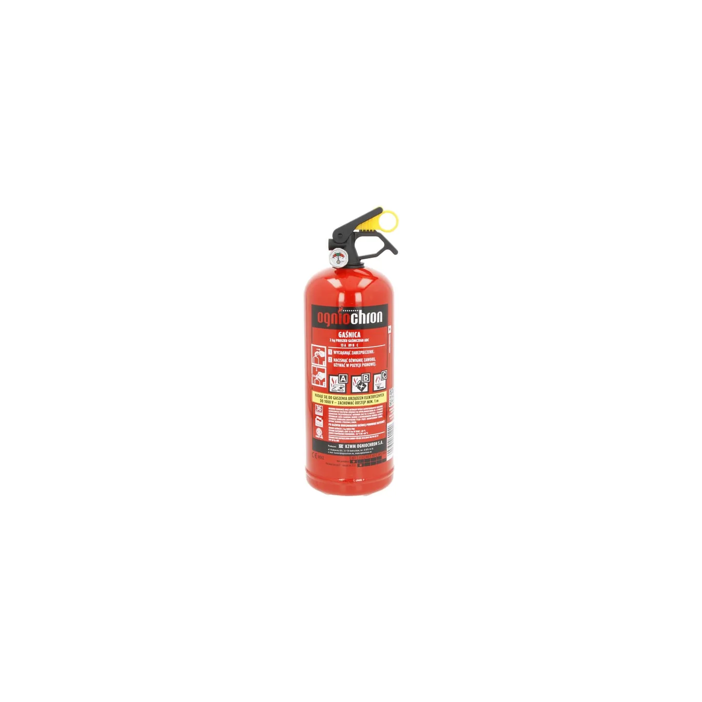 Fire extinguisher 2kg 55a 233b c powder  1332100012 AGRALV