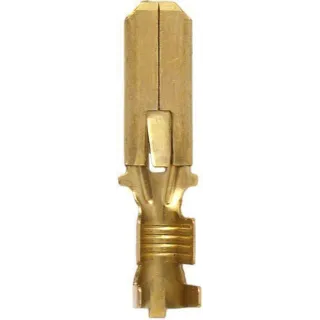 Termināla lāpstiņa tēviņš, dzintara krāsa, 2,5 mm² 6,3 mm 1440000022 AGRALV