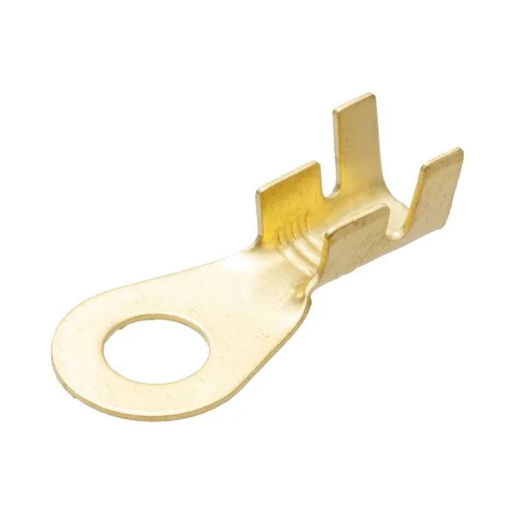 Ring connector, amber, 2.5mmÂ² 0.5mm 5mm  1440000112 AGRALV