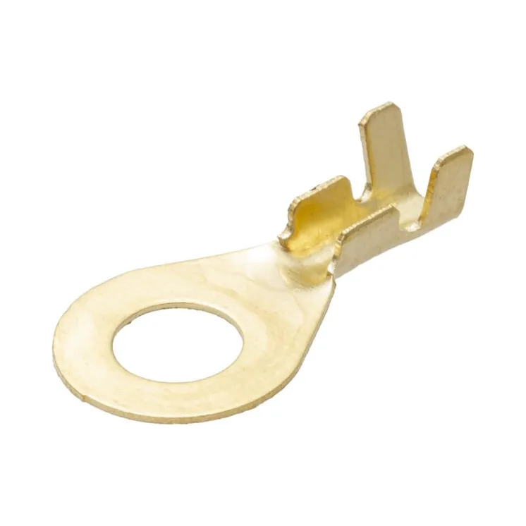 Ring connector, amber, 2.5mmÂ² 0.5mm 6mm  1440000113 AGRALV