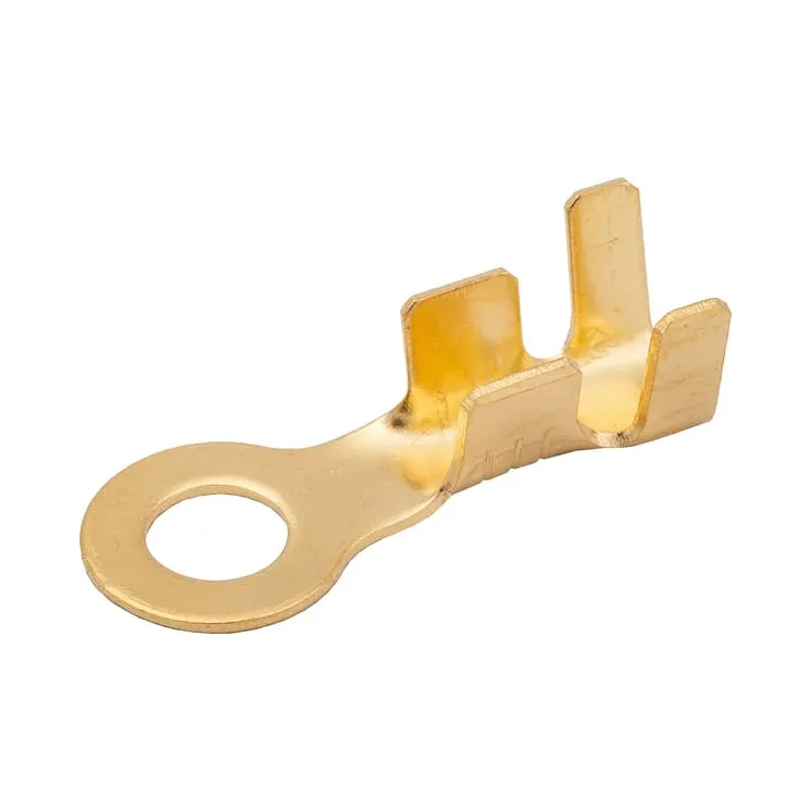 Ring connector, amber, 6mmÂ² 1.2mm 6mm  1440000123 AGRALV