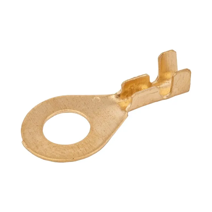 Ring connector, amber, 6mmÂ² 1.2mm 8mm  1440000124 AGRALV