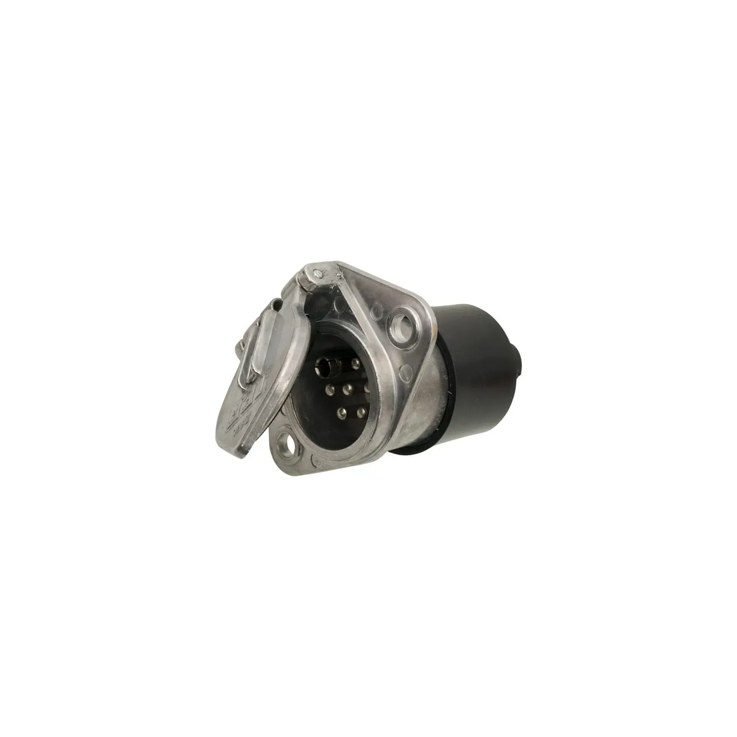 Gniazdo 7-biegunowe Euro, metalowe  1420280000 AGRALV