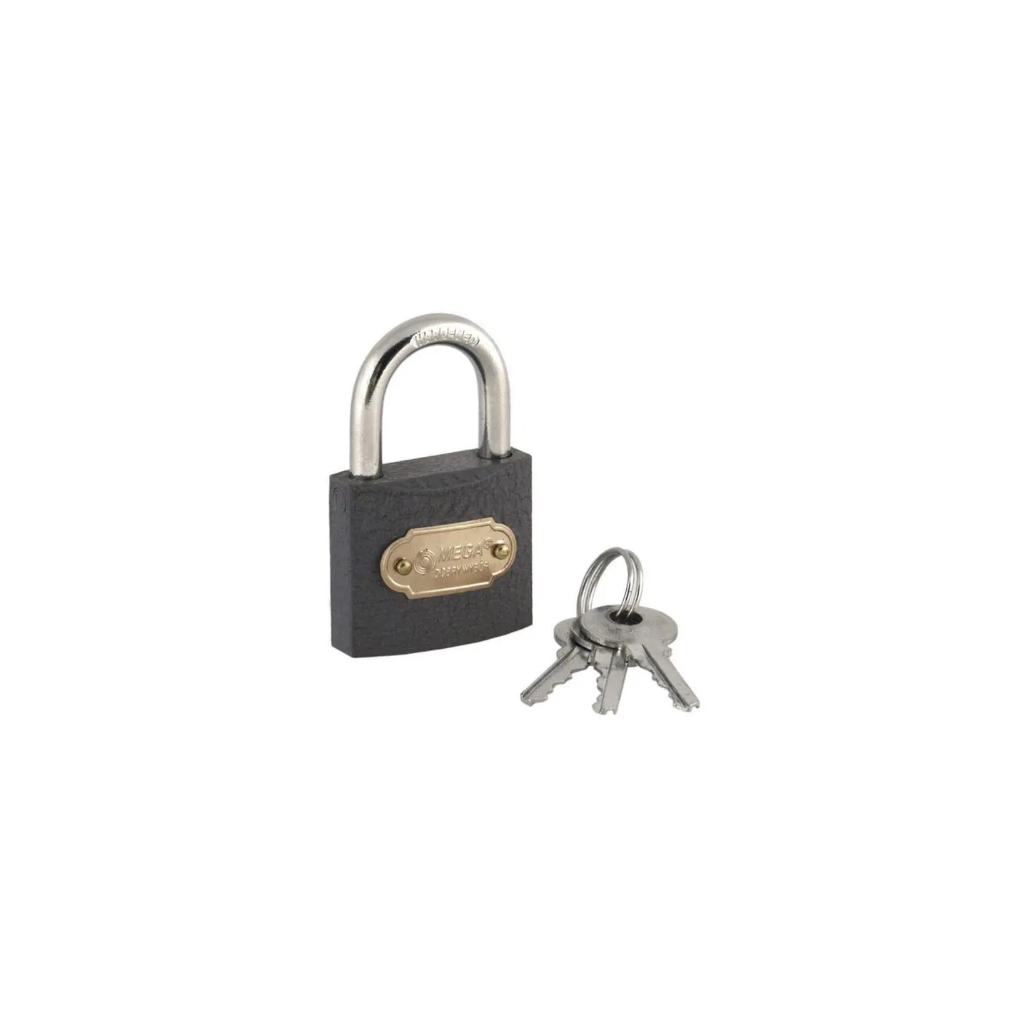 Iron cast patent padlock, 40 mm  1540001403 AGRALV