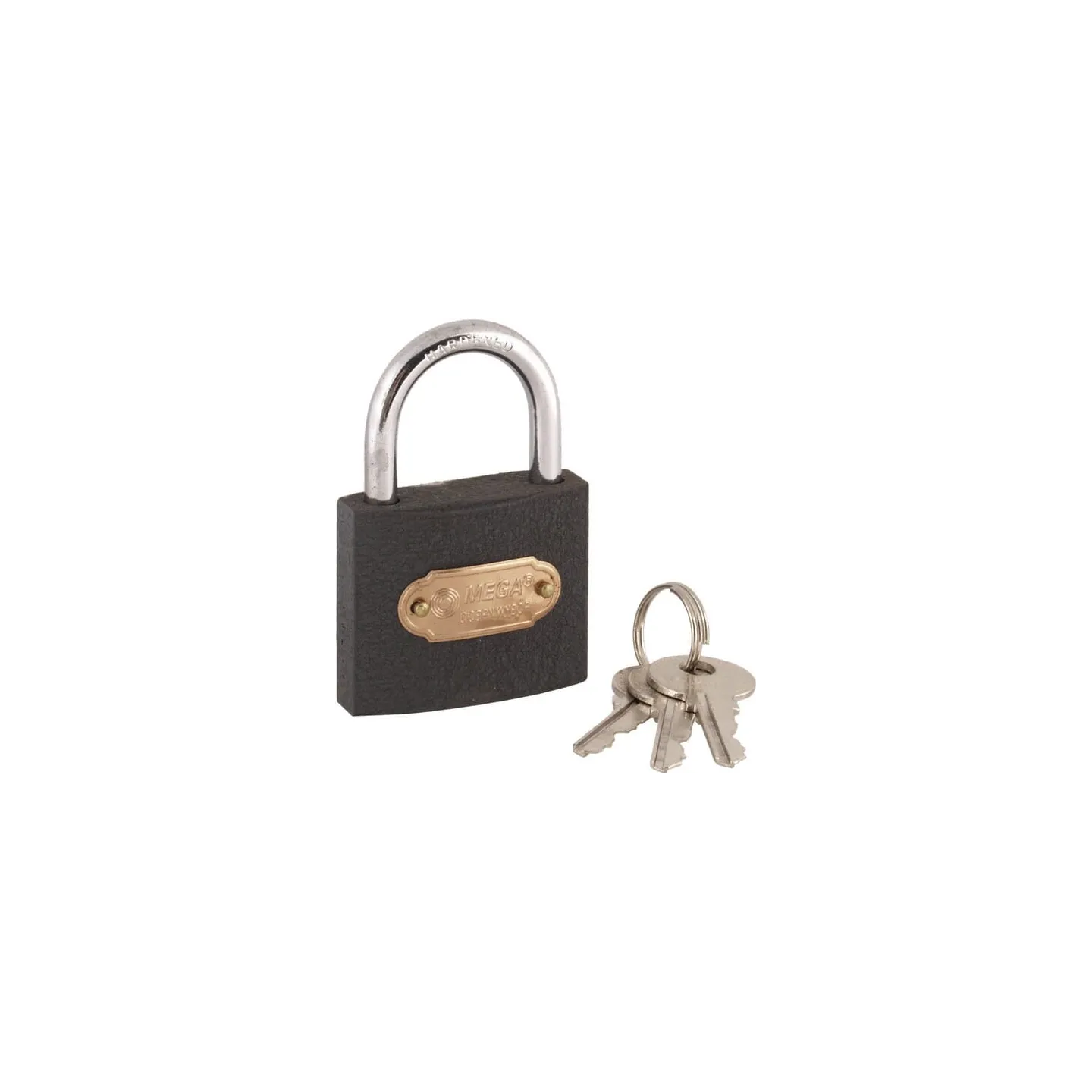 Iron cast patent padlock, 50 mm  1540001503 AGRALV