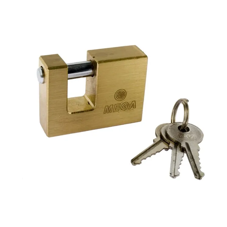 Brass padlock anti-theft Mega, 50mm  1540003504 AGRALV