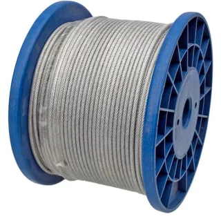 PVC coated steel wire rope, 6 mm  1560201306 AGRALV