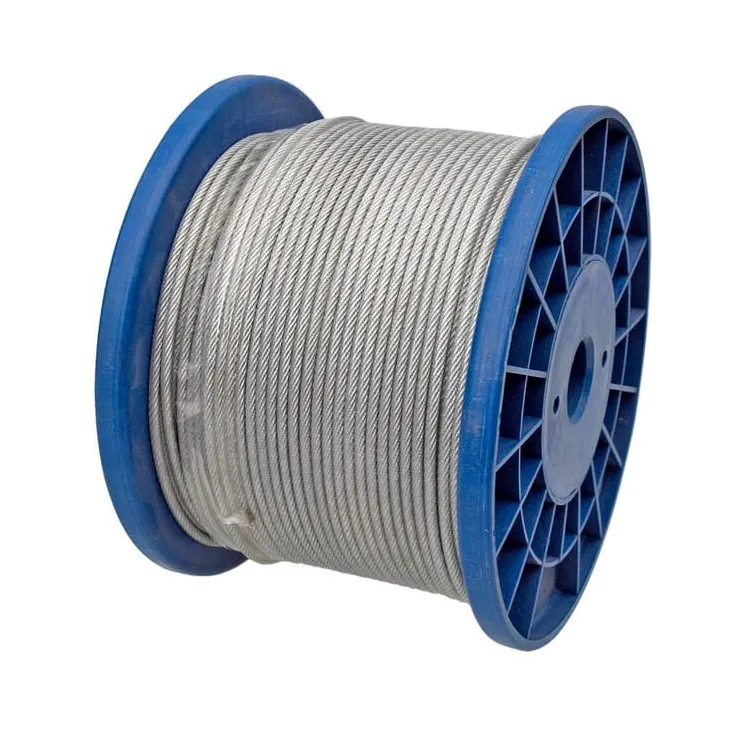 Tērauda stiepļu trose ar PVC pārklājumu, 6 mm 1560201306 AGRALV