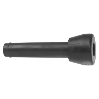 Knupīša gumija, melna, īss krūzes tips 18mm 15809600104 AGRALV