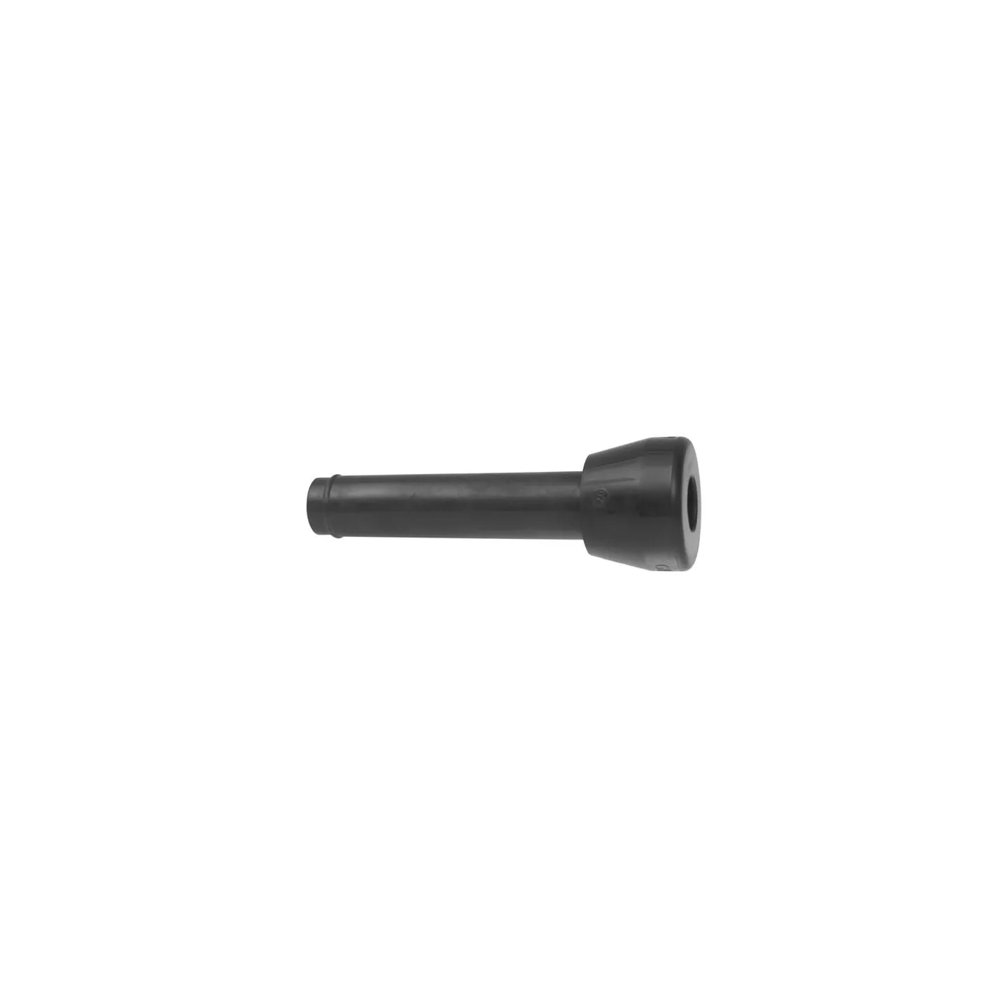 Teat rubber, black, short cup type  18mm  15809600104 AGRALV