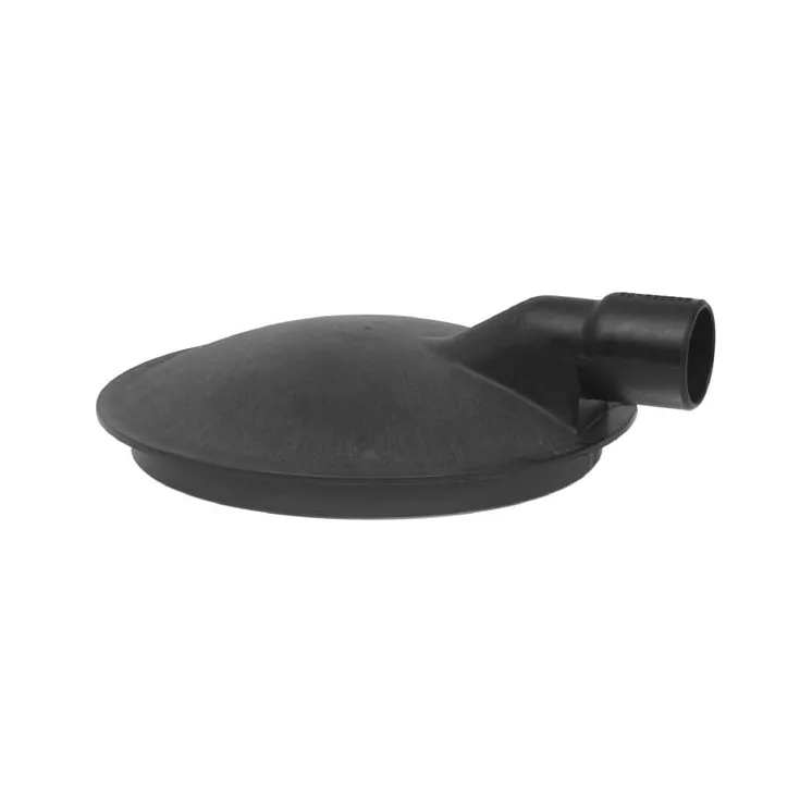 Cover of vacuum unit tank, with outlet, 1 1/4  1580010110 AGRALV