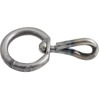 Round swivel black,  6  1554081560 AGRALV