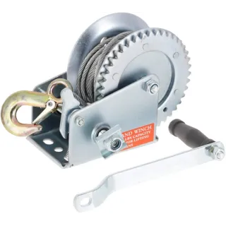 Winch puller with hand crank, 850 kg  1567490900 AGRALV