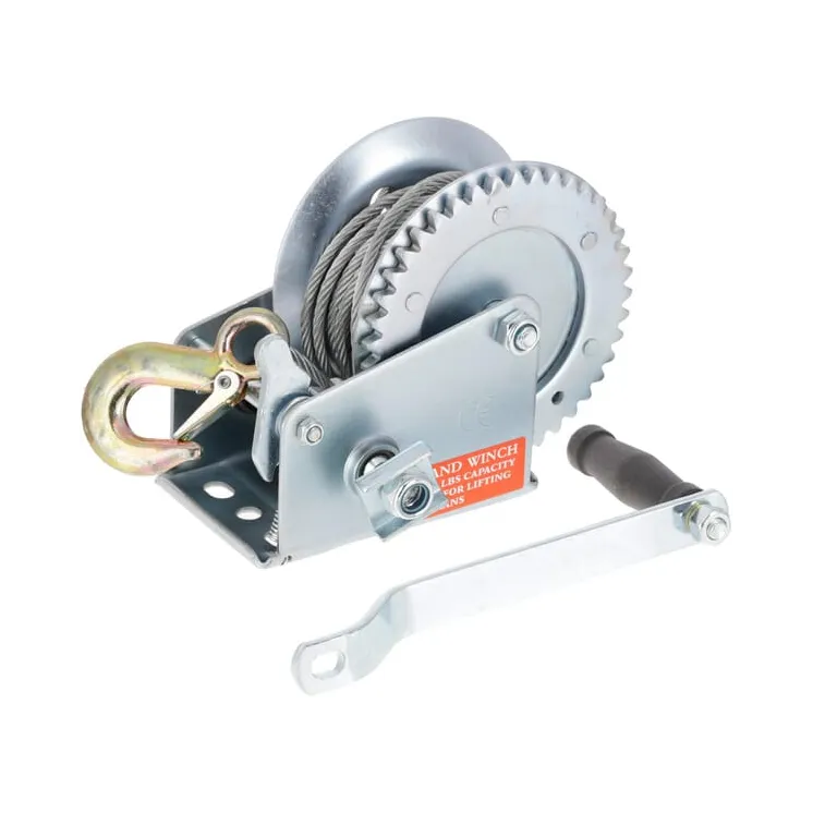 Winch puller with hand crank, 850 kg  1567490900 AGRALV