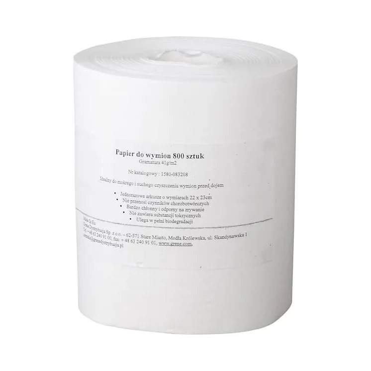 Paper towels for udder wash, 800 pcs.  1580083208 AGRALV