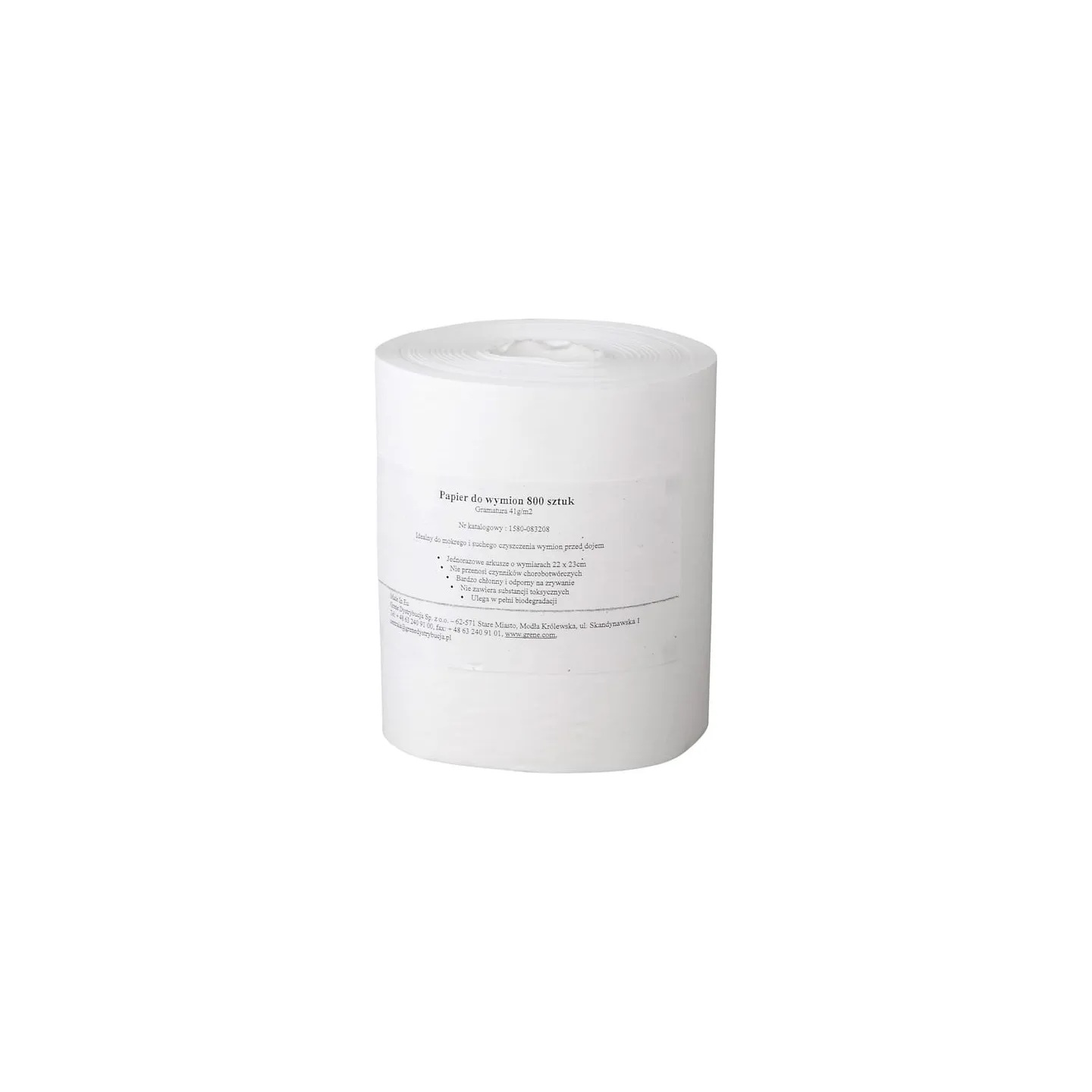 Paper towels for udder wash, 800 pcs.  1580083208 AGRALV