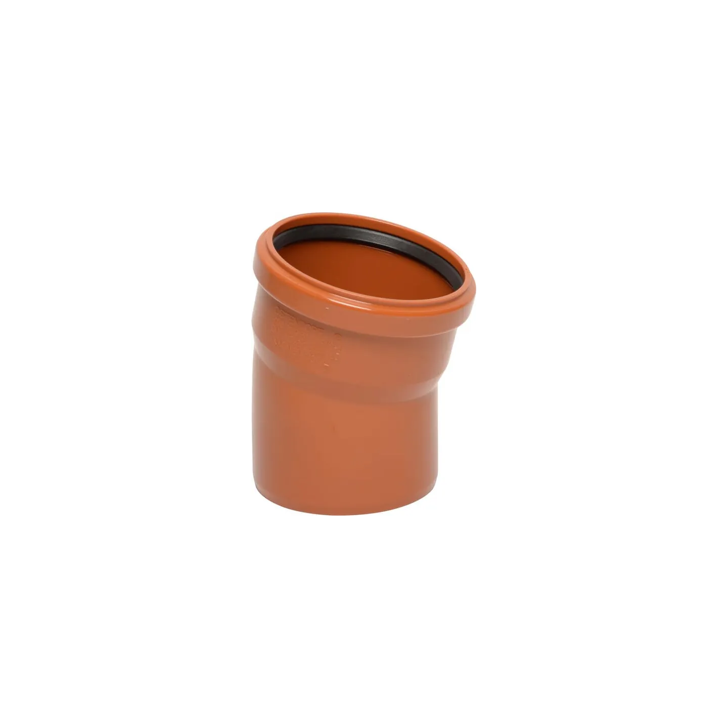 Izliekt PVC 110 mm x 15° 16151110015 AGRALV