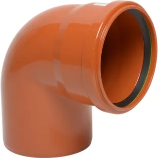 Izliekt PVC 160 mm x 87° 16151160087 AGRALV