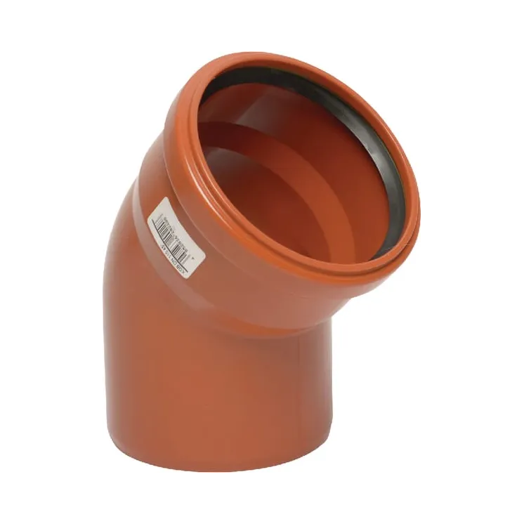 Bend PVC 125 mm x 30Â°  16151125030 AGRALV