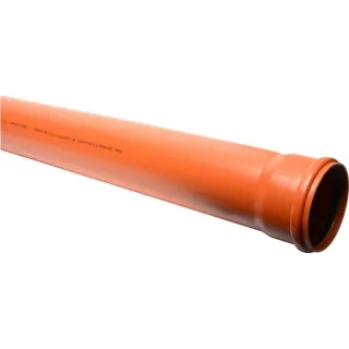 Pipe PVC 110mm x 1.0m  16150110010 AGRALV