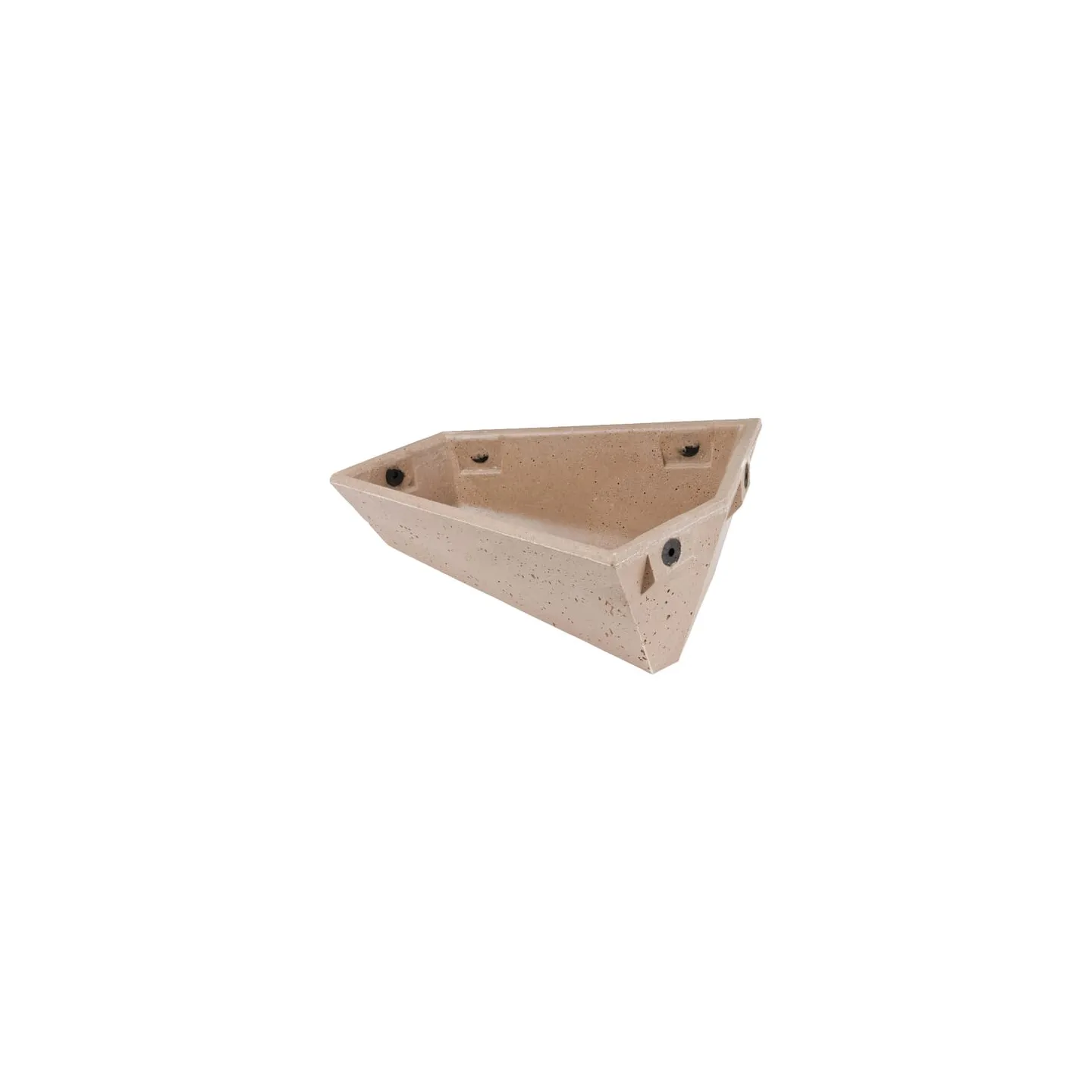Slant polymer concrete trough for birth cage, left  16201601 AGRALV