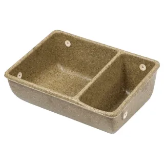 Straight sectional trough for delivery cages, polymer concrete  16201603 AGRALV