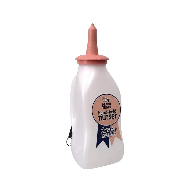 Feeding bottle for calves, Peach Teat, 1,5 l  1620251045 AGRALV