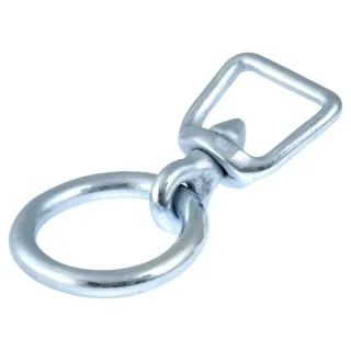 Snap hook galv with ring for Vendsyssel collar  1628201004 AGRALV