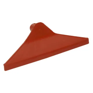 Muka skrāpis plastmasas sarkans trīsstūris 1700990602 AGRALV