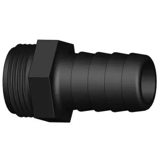 Šļūtenes aste 25mm x M 1 1/2 1601038025 AGRALV