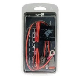 Relay for 2x LED worklamps: Canbus compatible, 2 pin Deutsch plugs  1605WK032 AGRALV