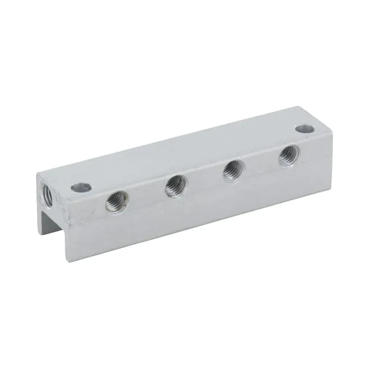Manifold block 4-way 5/16 UNF  3700MFD04X AGRALV