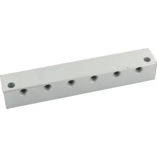 Manifold block 6-way 5/16 UNF  3700MFD06X AGRALV