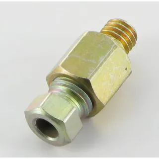 Straight Coupling 4-M6X1  3700CM61 AGRALV