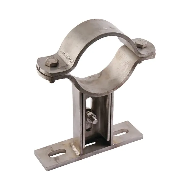 Wall clip 100mm RVS  4800028RVS AGRALV