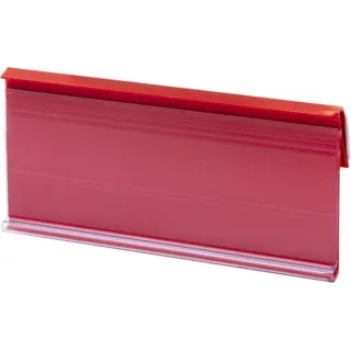 Price rail 12mm 100 x 39 red  51600004 AGRALV