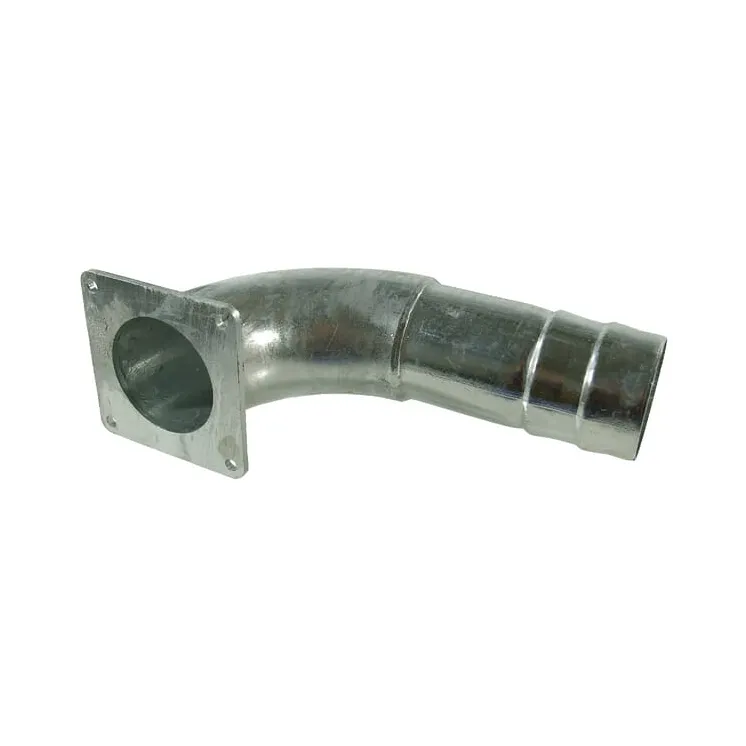 Elbow 90Â°+flange +hose end 5  5304090Z AGRALV