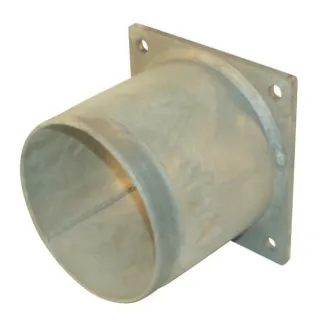Sq. flange 5 + threaded end  5306000Z AGRALV