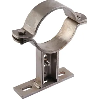 Wall clip 125mm RVS  5800028RVS AGRALV