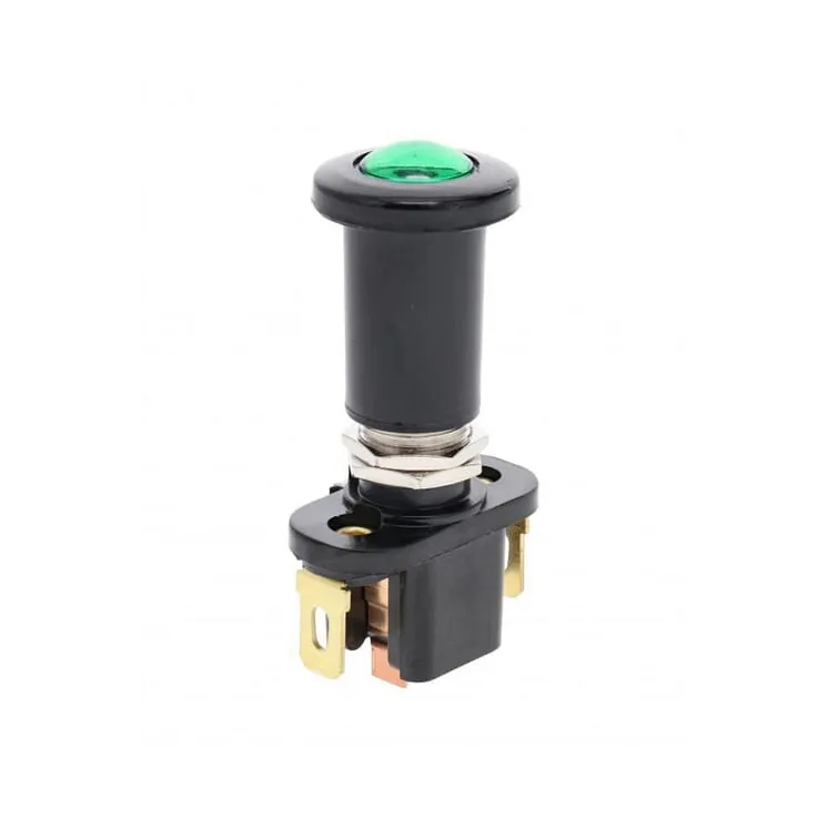 Pull switch, LED, green, ON/OFF  8201120162 AGRALV