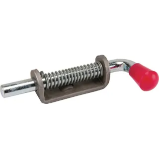 Spring-loaded bolt, zinc 12mm  836001 AGRALV