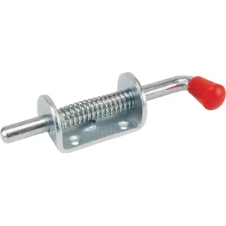 Spring-loaded bolt, zinc 12mm  84001A AGRALV