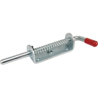 Spring-loaded bolt, zinc 12mm  841001 AGRALV