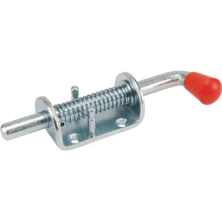 Spring-loaded bolt, zinc 12mm  837001 AGRALV