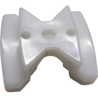 White sliding pad for buckets  944028054N AGRALV