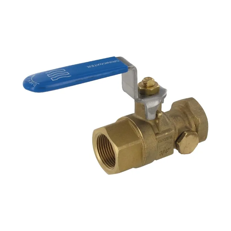 Ball valve 3/4 female +drain  97210 AGRALV